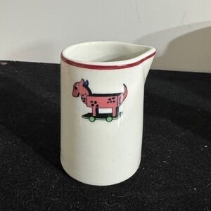 Vintage Creamer/Syrup Pitcher Shenango Restaurant Ware, 3 1/8" Tall